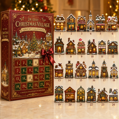 ✨24-Day Christmas Countdown Advent Calendar – Christmas Town