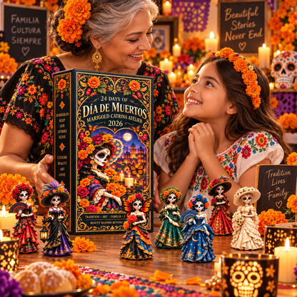 Día de Muertos Marigold Catrina Atelier Advent Calendar 2026 - image 4