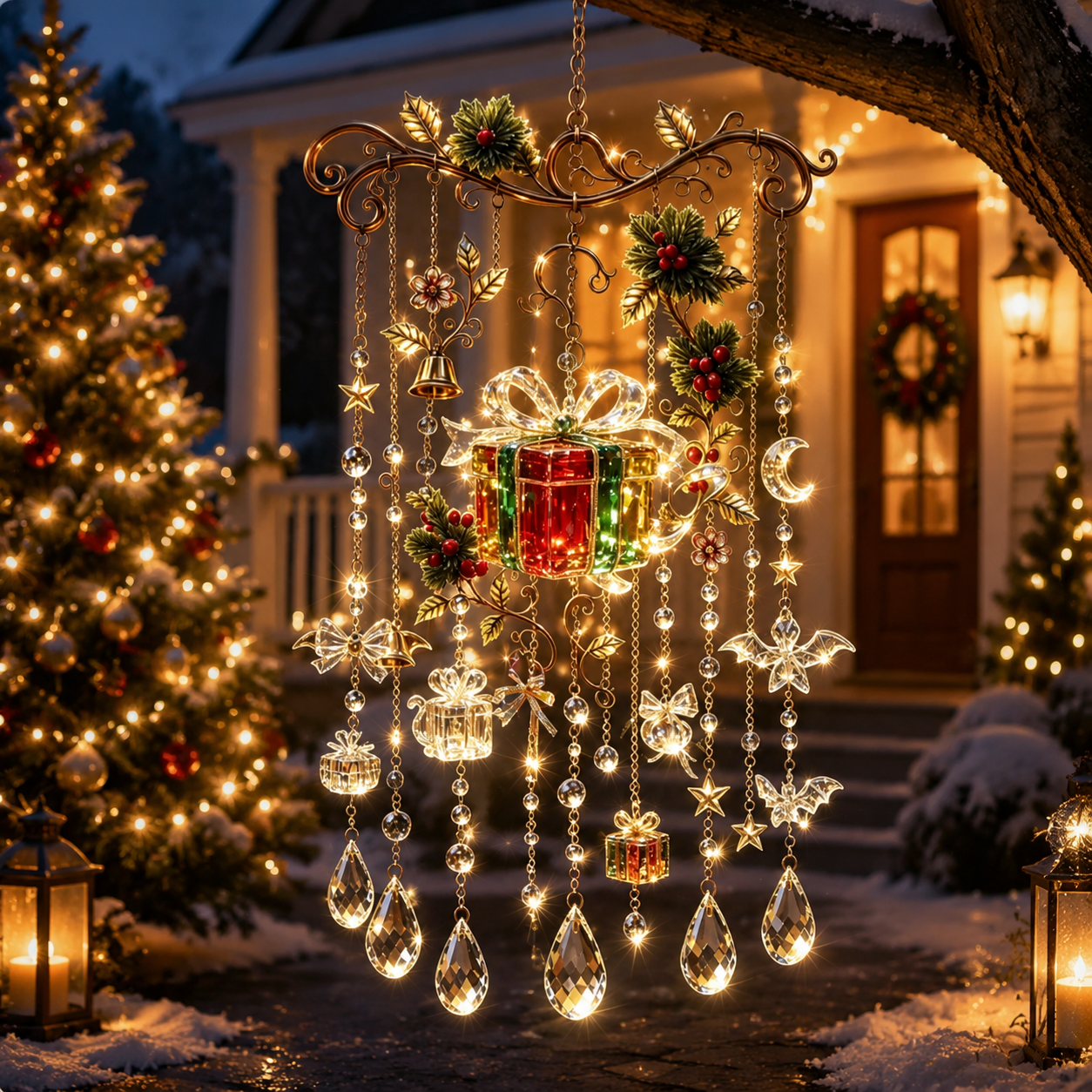 ⏰LIMITED TIME 49% OFF!🔥 -High-quality handmade Christmas window decorations