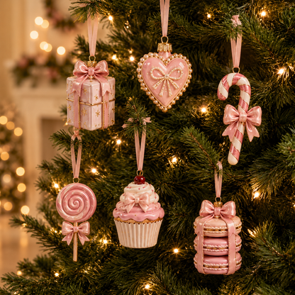 ✨24-Day Christmas Countdown Advent Calendar – Pink Bow Series