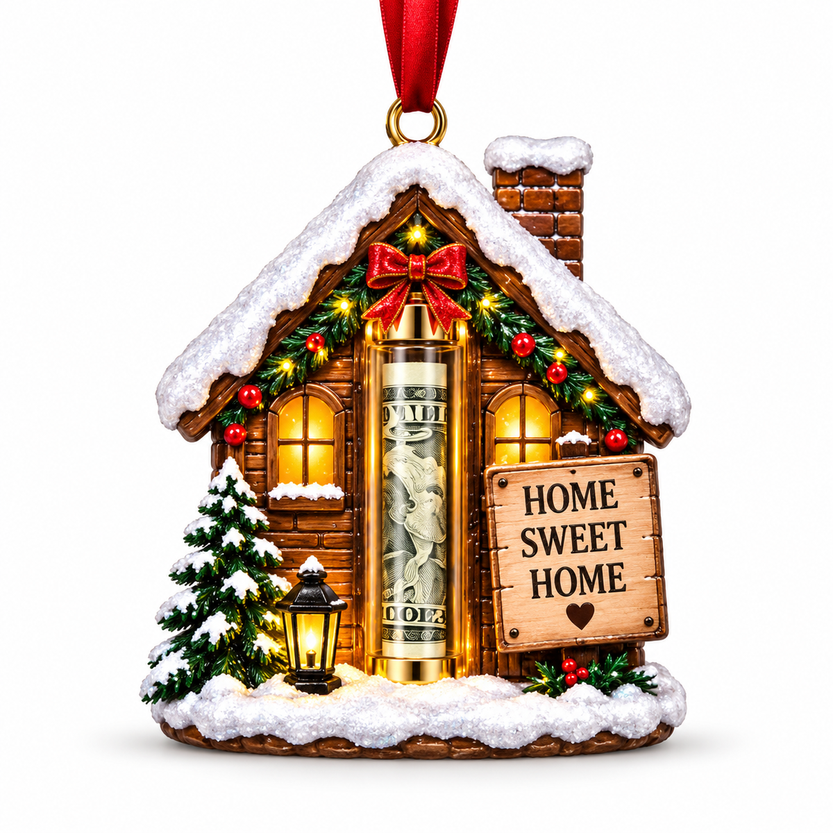 🎁 Surprise Red Envelope Christmas Tree Ornament | Turn Cash Gifts Into Magical Christmas Memories - image 13