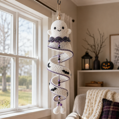 ☃️ Crochet Snowman Spiral Ornament DIY Kit | Complete Beginner-Friendly Set with Soft Yarn, Crochet Hook, Festive Beads, Snowflakes & Step-by-Step Guide 🧶🎄✨ - image 28
