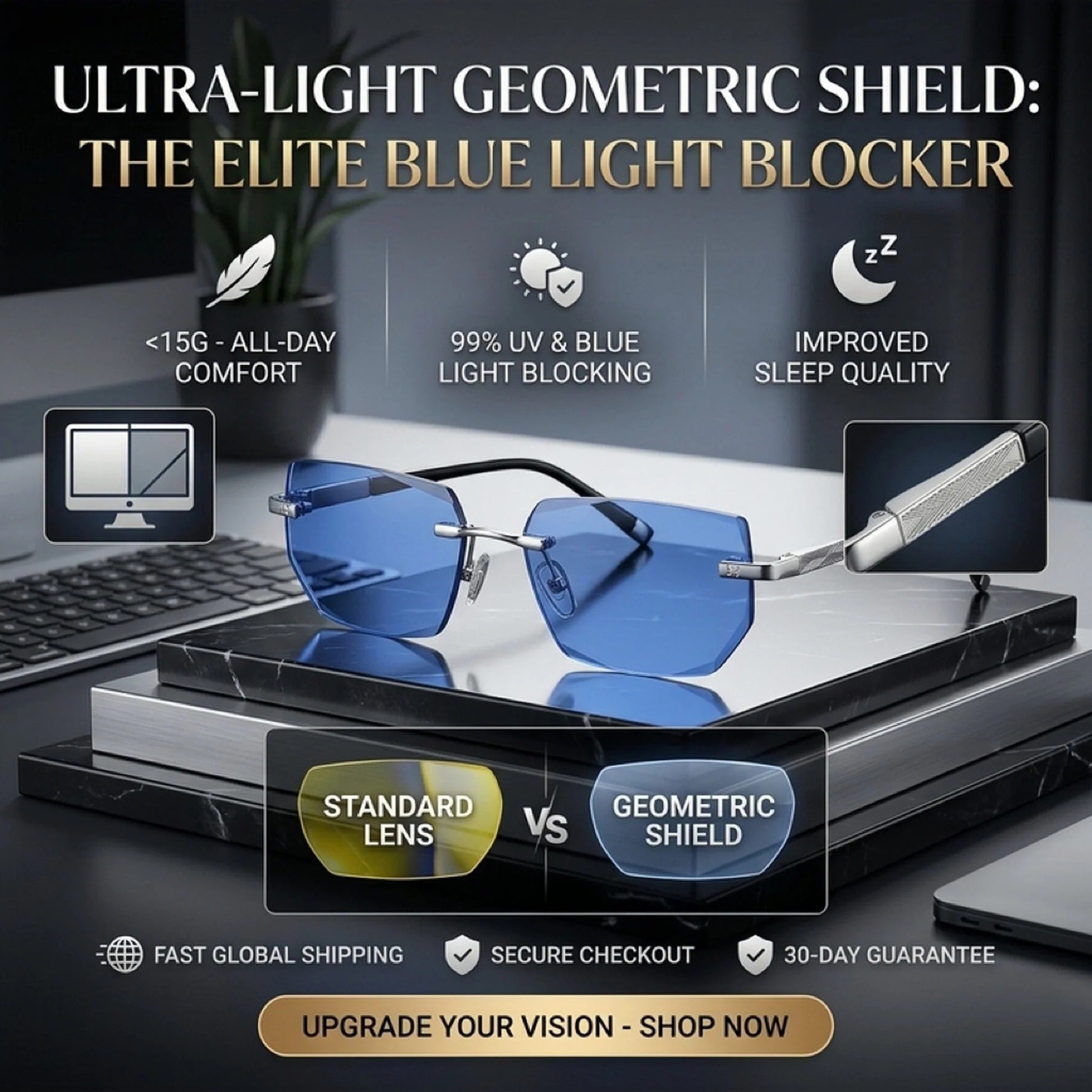 Smart Auto-Focus Reading Glasses | Crystal Clear Vision for Seniors 👓❤️ - image 3