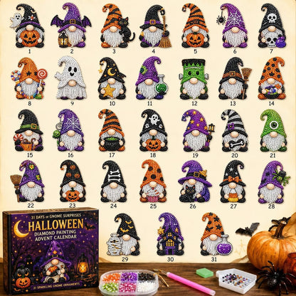 🎃✨ 31 Days of Gnome Surprises Halloween Diamond Painting Advent Calendar - image 4