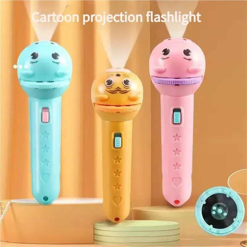 Kids' Projection Flashlight –48 Patterns, Bedtime Story & STEM Learning Toy - image 3
