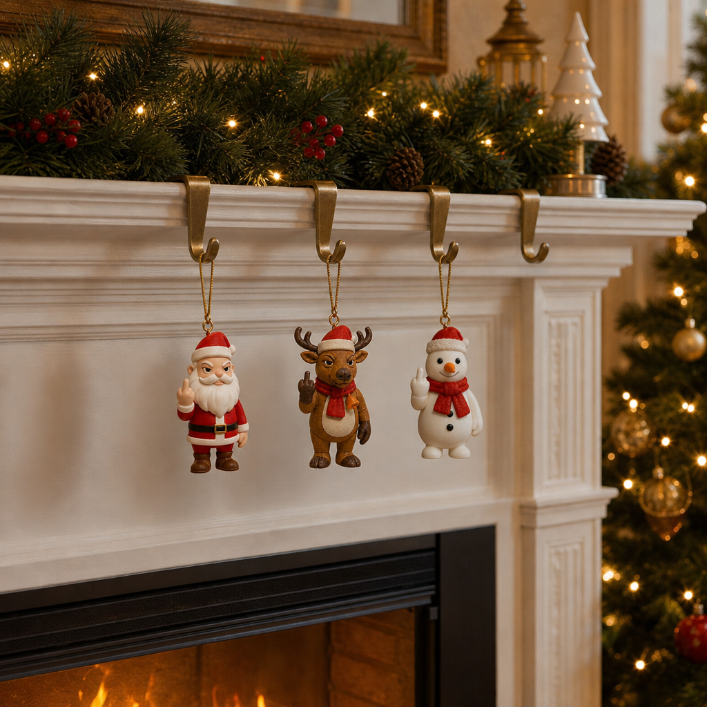 😂🎄 Funny Christmas Ornament Collection