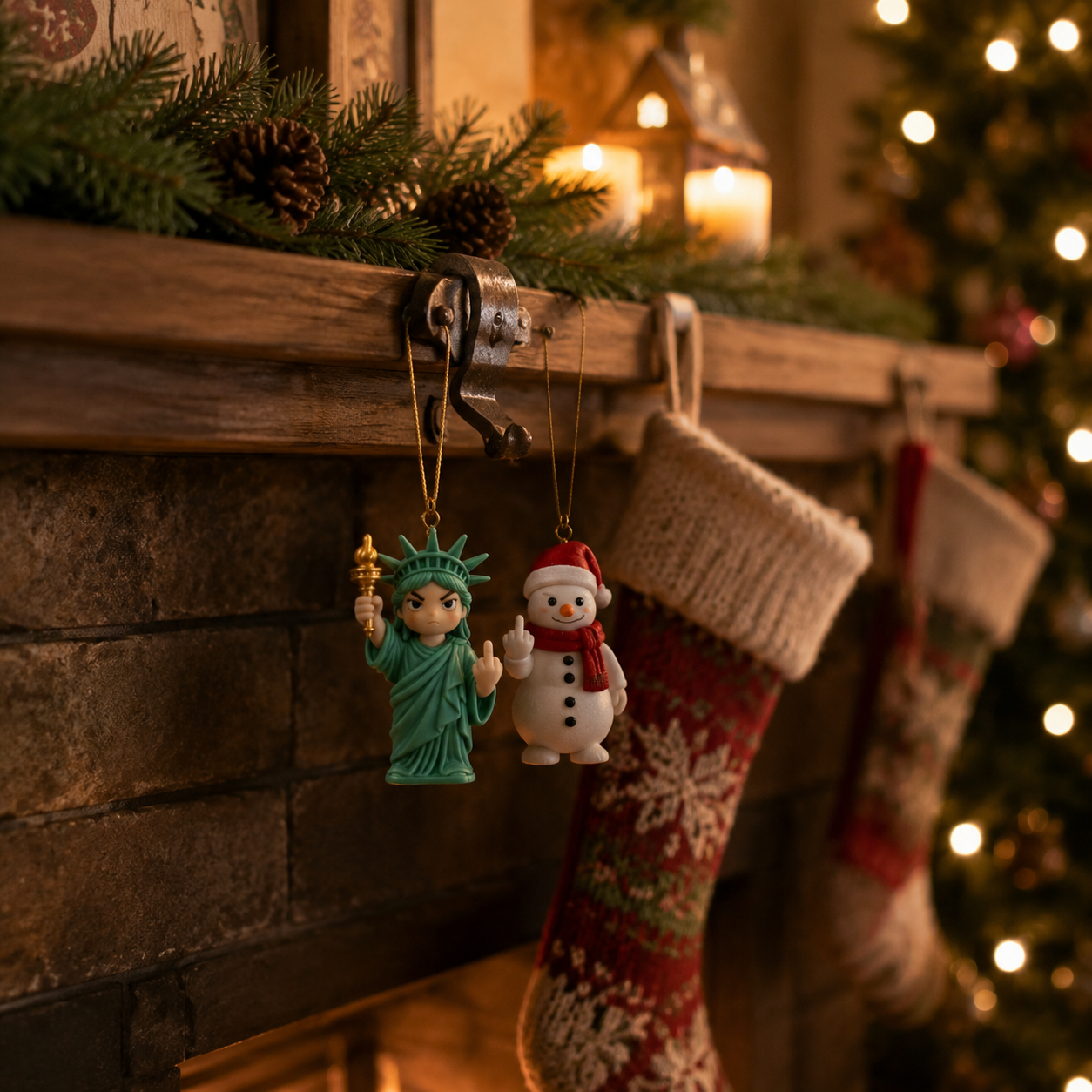 😂🎄 Funny Christmas Ornament Collection