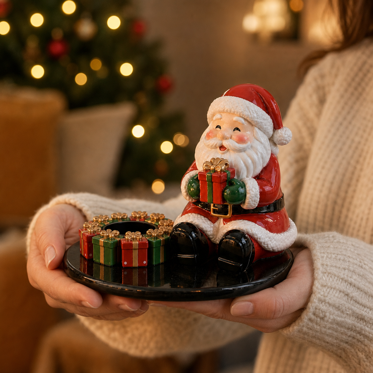 🔥Last 100pcs🎄Charming Ceramics Tealight Holder Collection For Christmas Moments