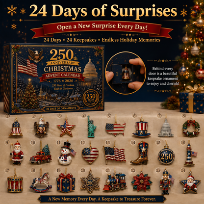 ✨ 2026 America 250th Anniversary Christmas Advent Calendar 🎄Limited Time Free shipping 🔥
