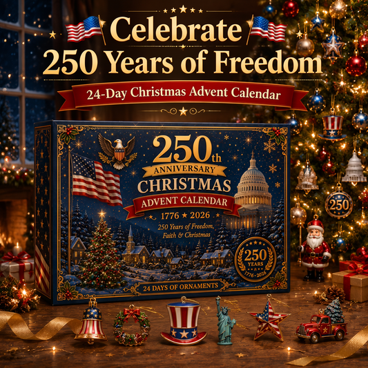 🎁 The Christmas Calendar Collectors Will Treasure 🇺🇸 250th Anniversary Edition