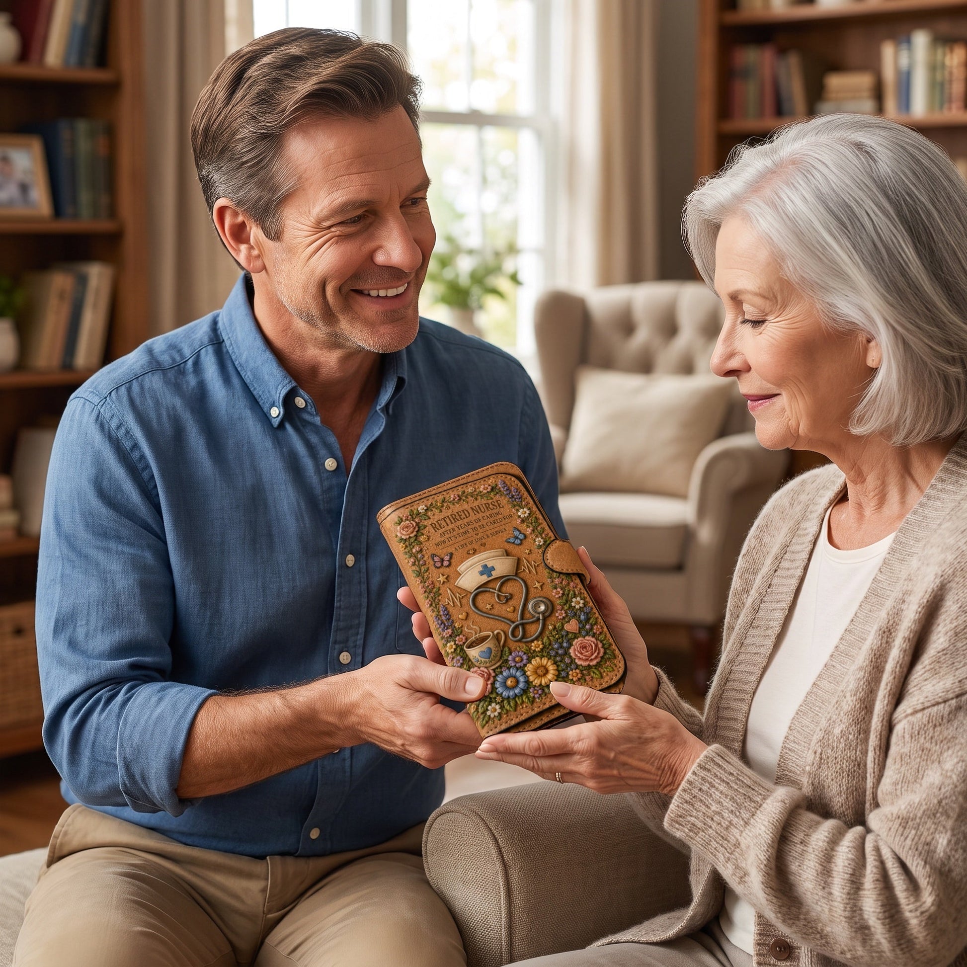 Retired Profession Wallet – In Honor of a Lifetime of Dedication and Care - image 3