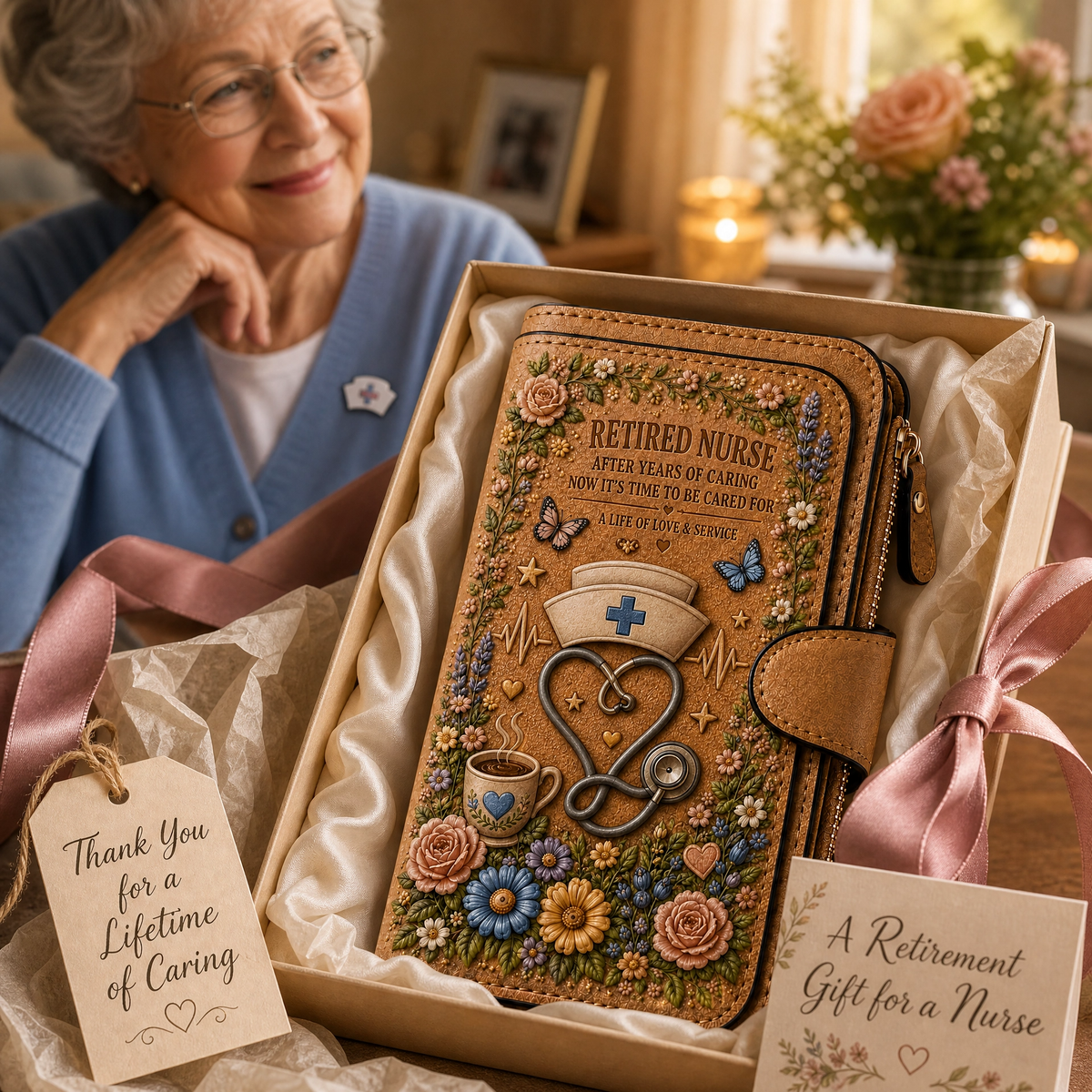 Retired Profession Wallet – In Honor of a Lifetime of Dedication and Care - image 2