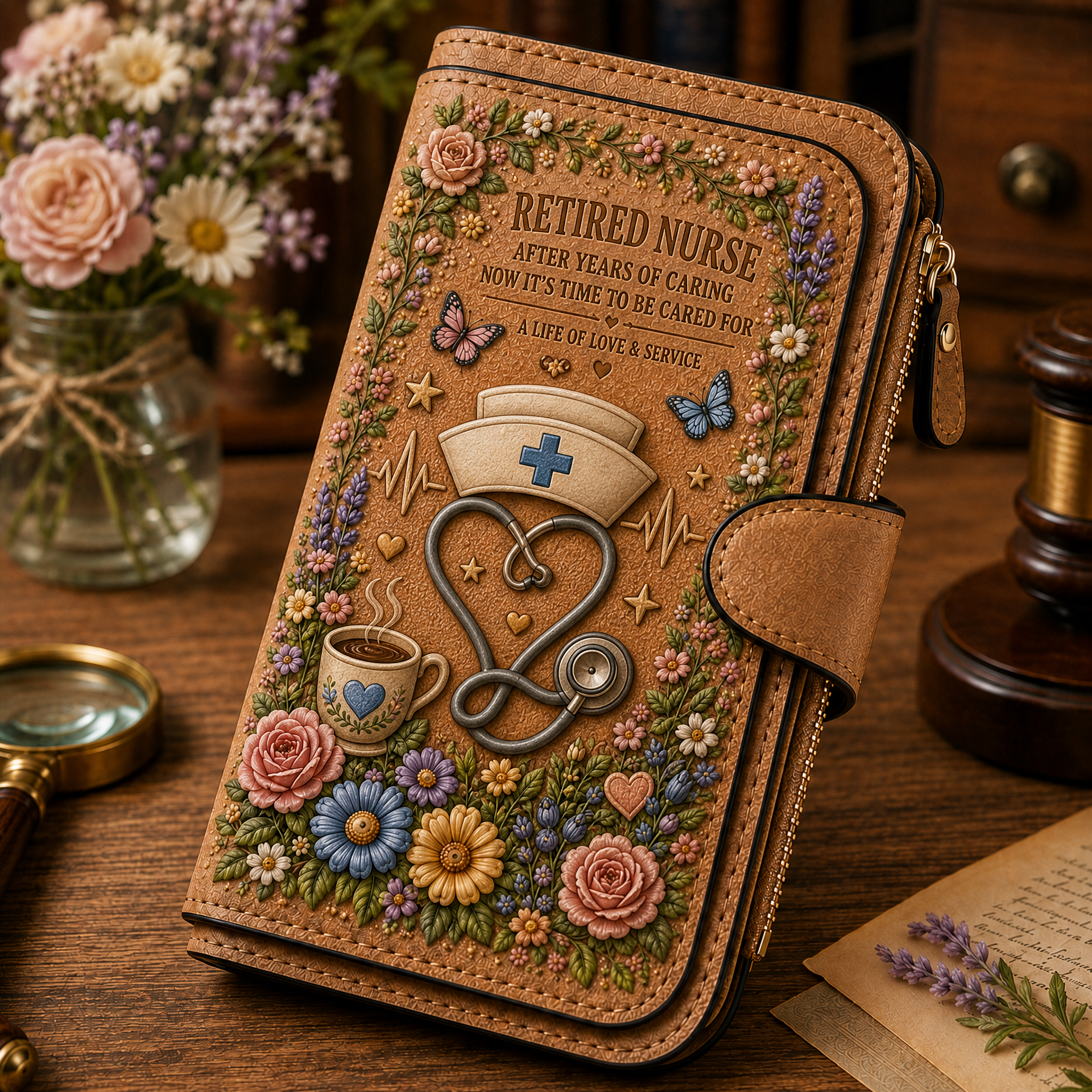 Retired Profession Wallet – In Honor of a Lifetime of Dedication and Care - image 1