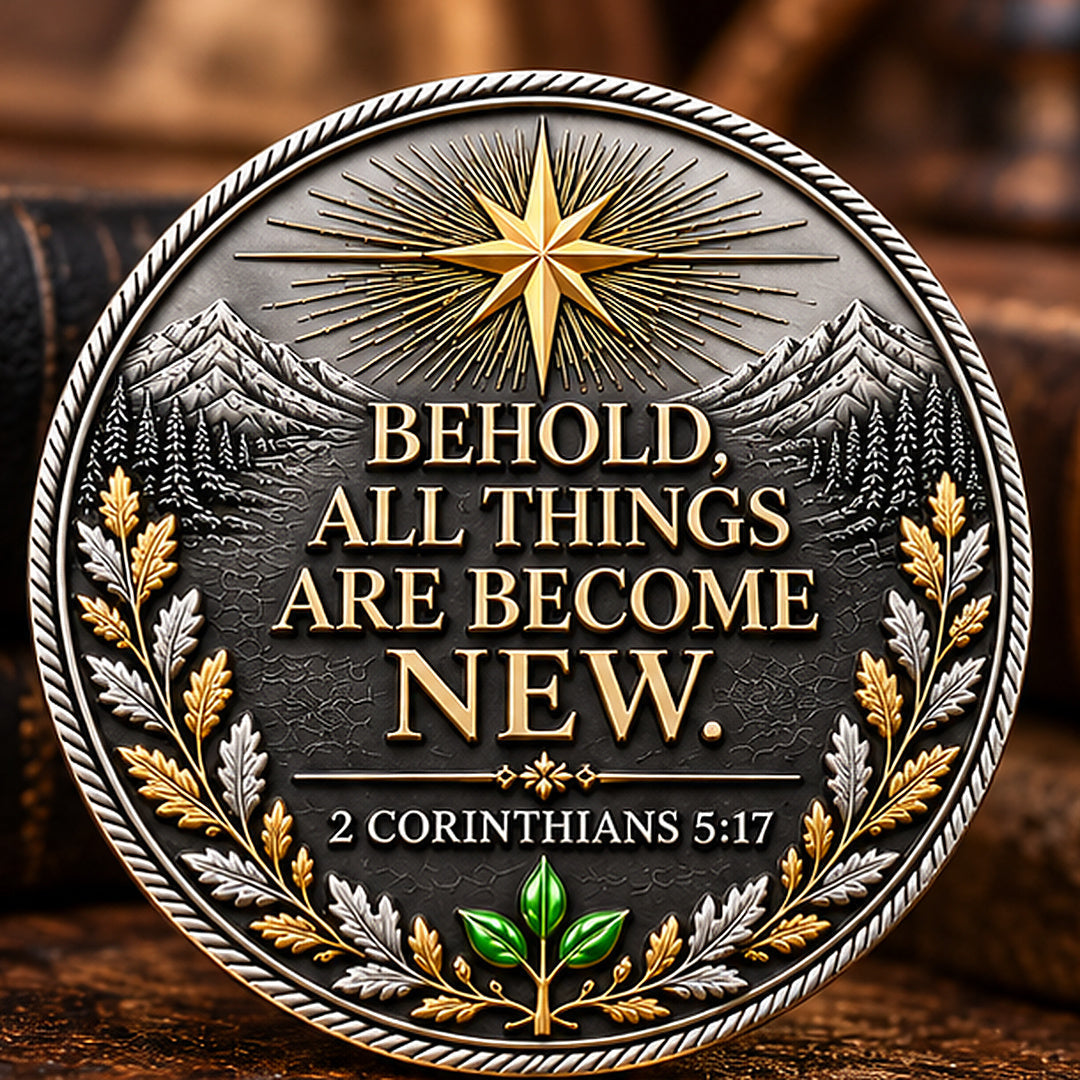 Sobriety Journey Commemorative Coin – Tree of Life Recovery Gift