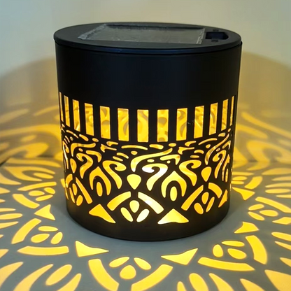 🌀💥Limited Sale Buy 4 Get 2 Free🌞💡Solar Mandala Wall Light Outdoor Garden Fence Projector Lamp Patio Ambient Decor