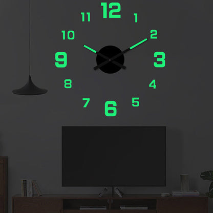 🥳2026 HOT SALE🥳⏰3D DIY Luminous Acrylic Wall Clock Set - image 4