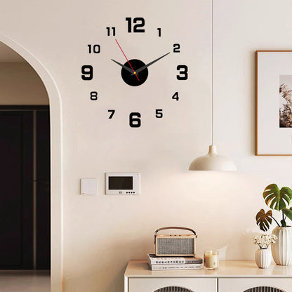 🥳2026 HOT SALE🥳⏰3D DIY Luminous Acrylic Wall Clock Set - image 7