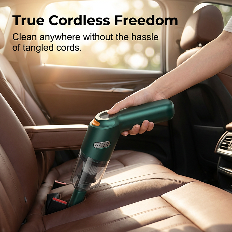 ⏳Limited-time 49% off⏰Cordless car vacuum – 10000Pa suction, lightweight, long battery life!🚗💨 - image 3