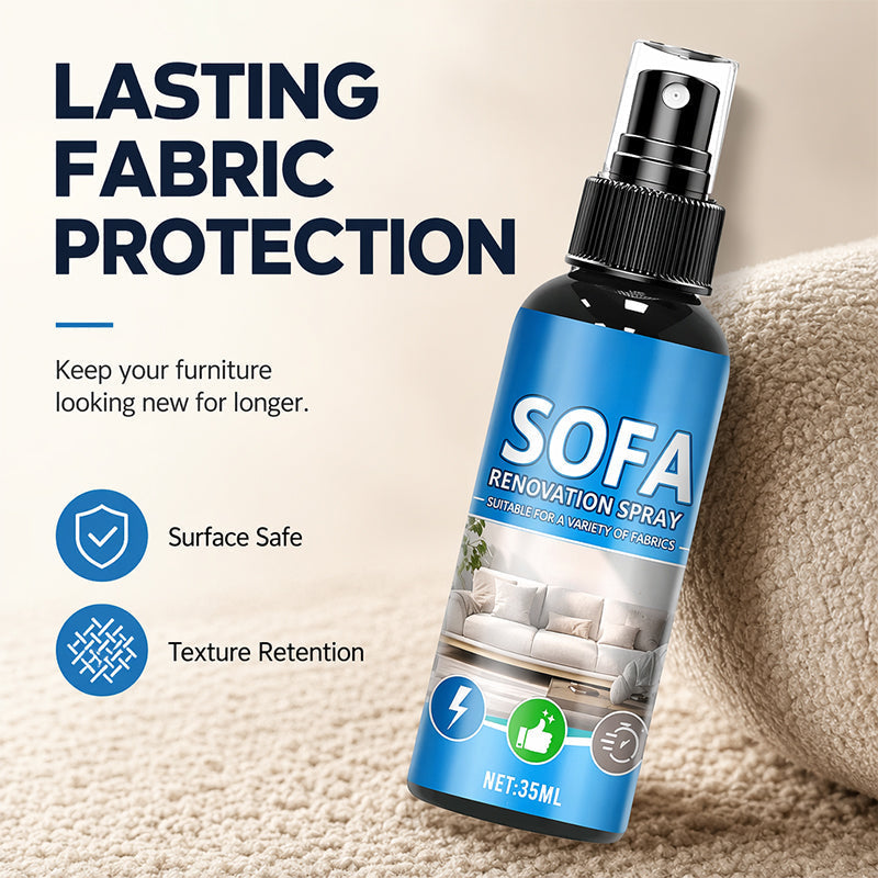 🥳2026 HOT SALE🥳💞50K+ SOLD!🛋️✨ 50% OFF! No‑Rinse Fabric Cleaner Spray – Just spray & wipe – no water, no rinsing. Perfect for sofas, carpets & upholstery – fresh in minutes! 🧼💨 - image 1