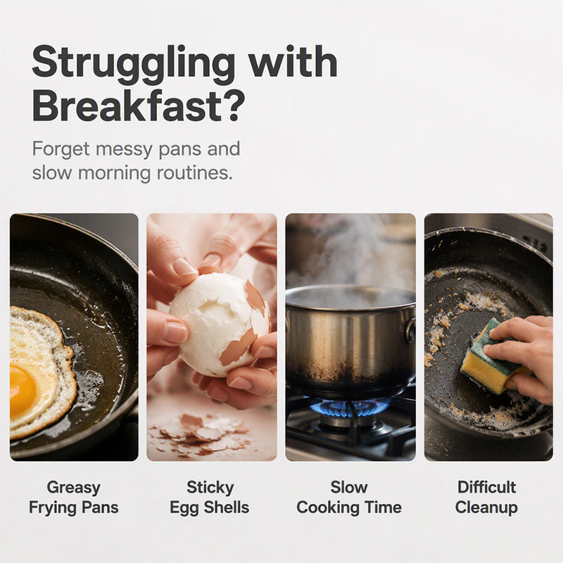 🥚✨ BUY 1 GET 1 FREE! Dual-Cavity Microwave Egg Poacher | Quick & Healthy Breakfast in Minutes 🍳 - image 4