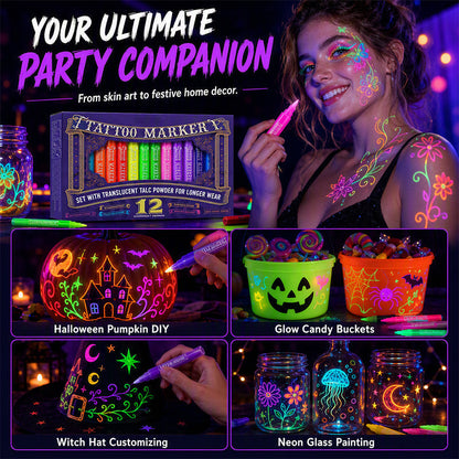 Glow Party Tattoo Pens - image 5