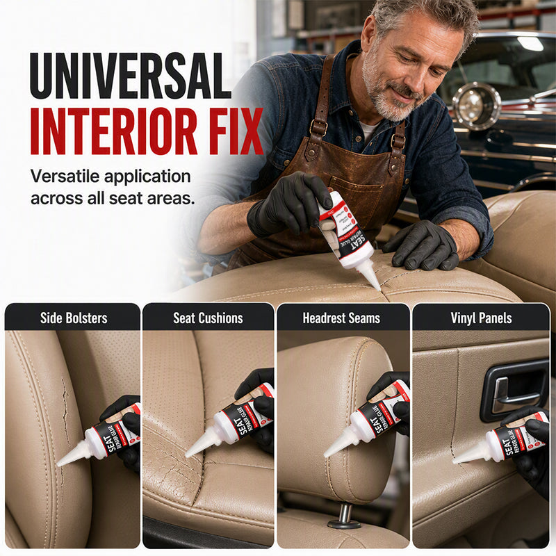 🚗50% OFF NOW! Quick Dry Car Seat Leather Repair Glue‑ Precision Nozzle Vinyl & Leather Adhesive, Permanent Bond Repair Glue for Car Seats, Sofas & Leather Furnitures - image 7