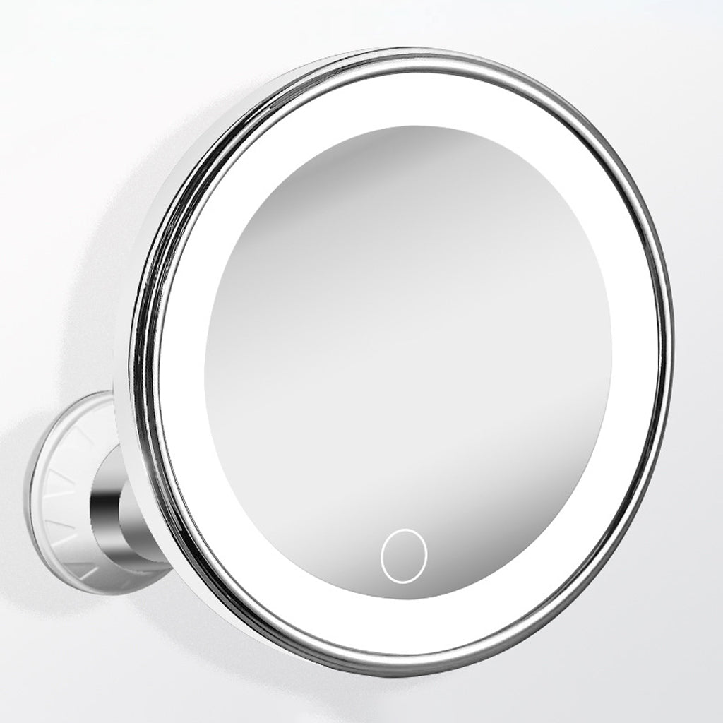 ✨ 10X LED Magnifying Makeup Mirror – Drill-Free Suction & Dual Power 🔍 - image 10