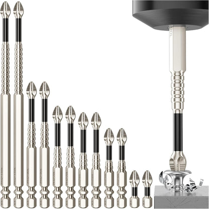 12-Piece Magnetic Impact Screwdriver Bit Set - image 8