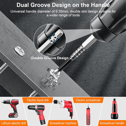 12-Piece Magnetic Impact Screwdriver Bit Set - image 2